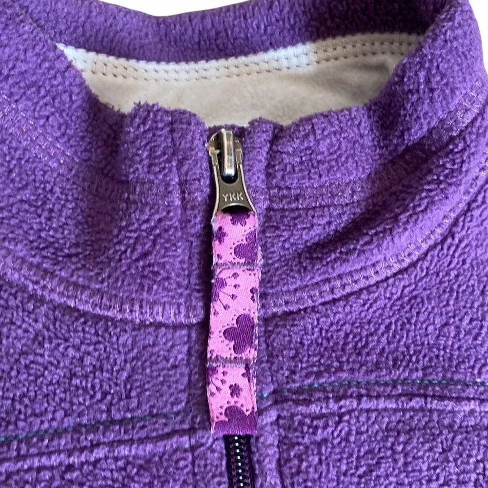 REI Purple Fleece Vest Size 18 Months